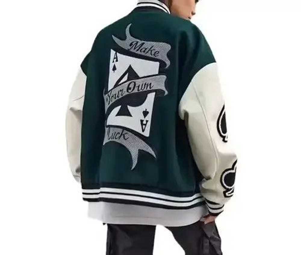 Japanese Brand × Streetwear × Varsity Jacket Make… - image 1