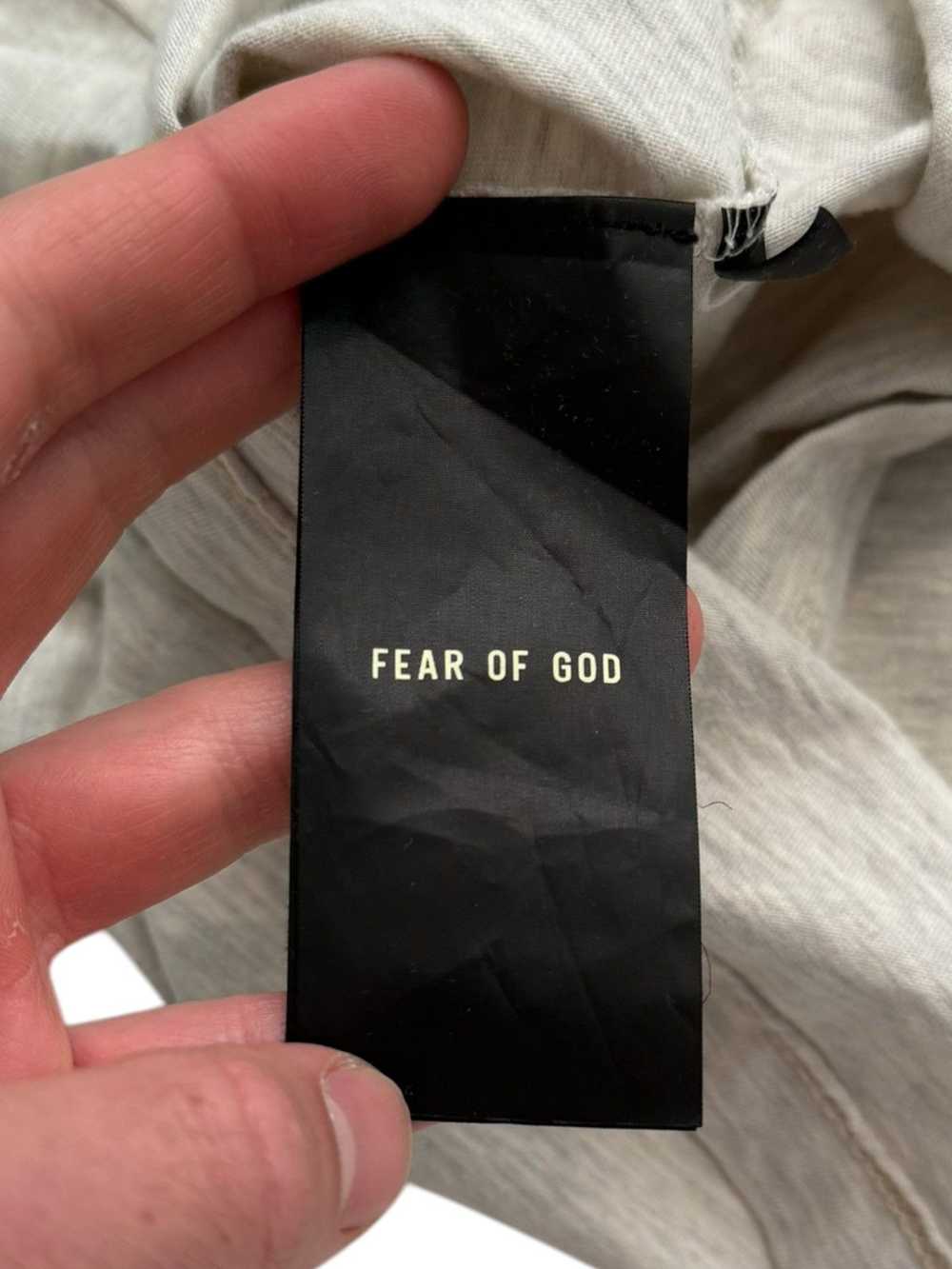 Fear of God Seventh Collection 7th Baseball Shirt - image 7