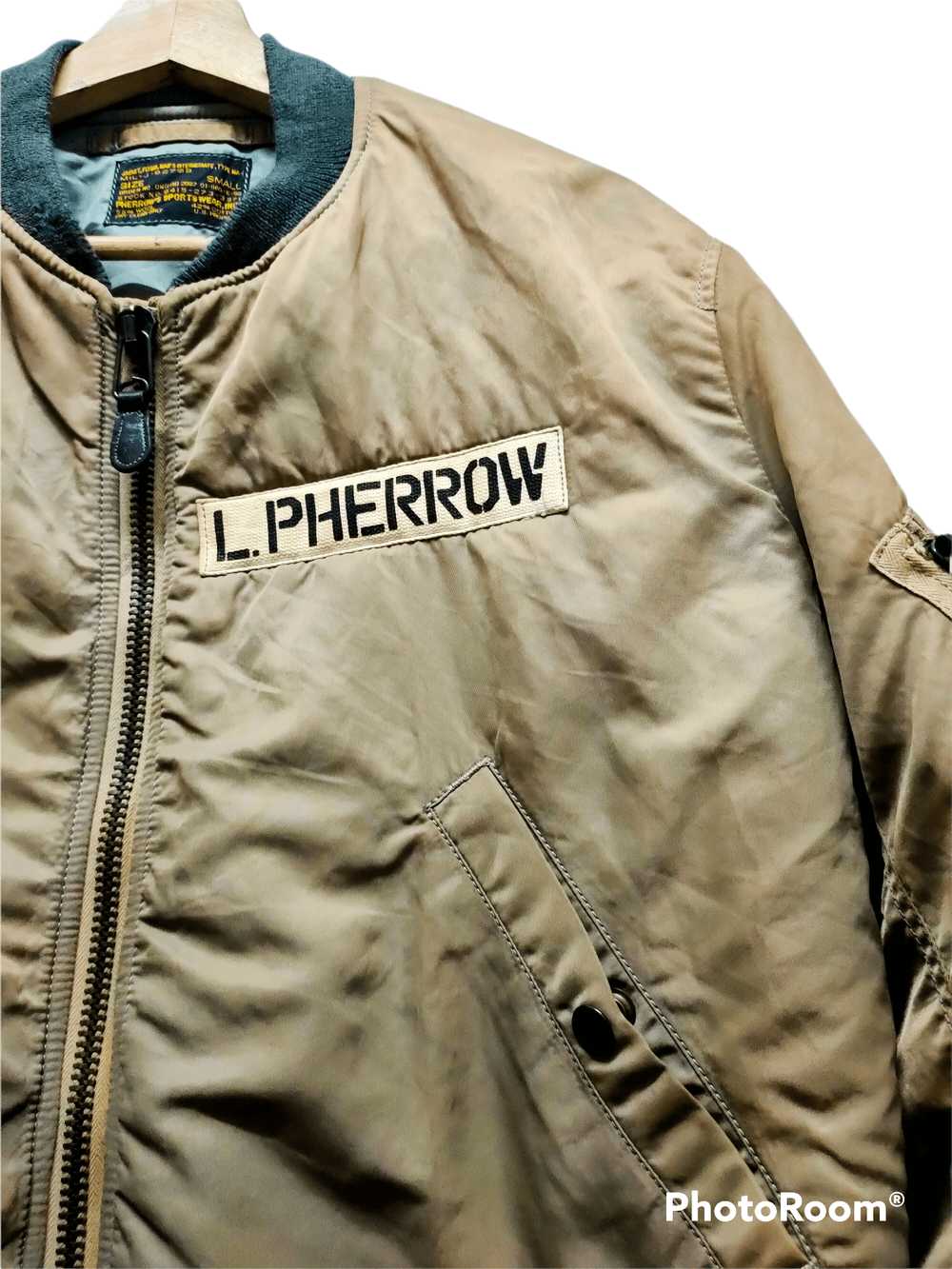 Bomber Jacket × Vintage L pherrow sportswear reve… - image 4