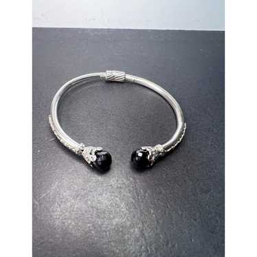 Other Sarda designer Black onyx and sterling silve