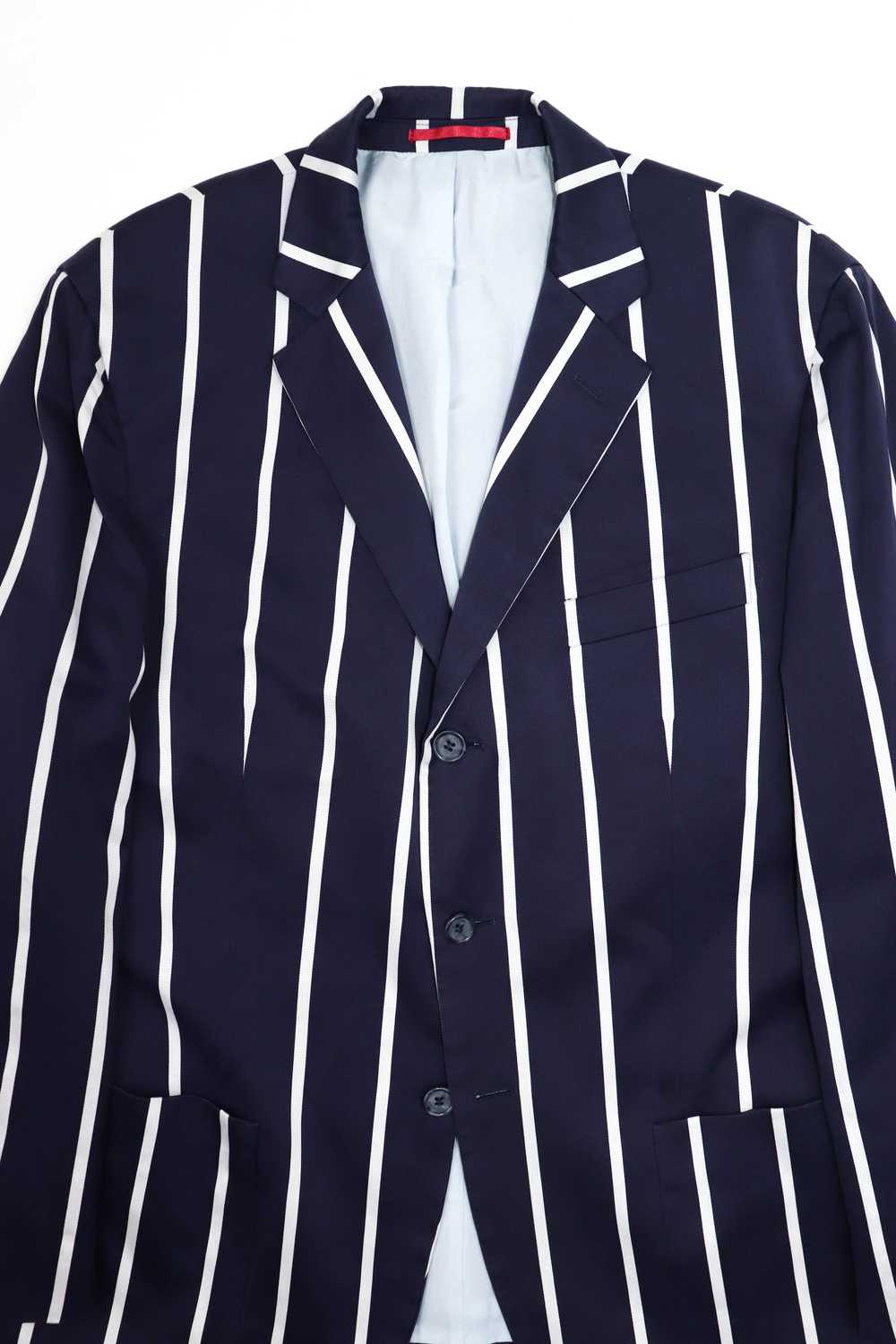 Gant × Vintage Gant Vintage Striped Blue Cotton S… - image 3