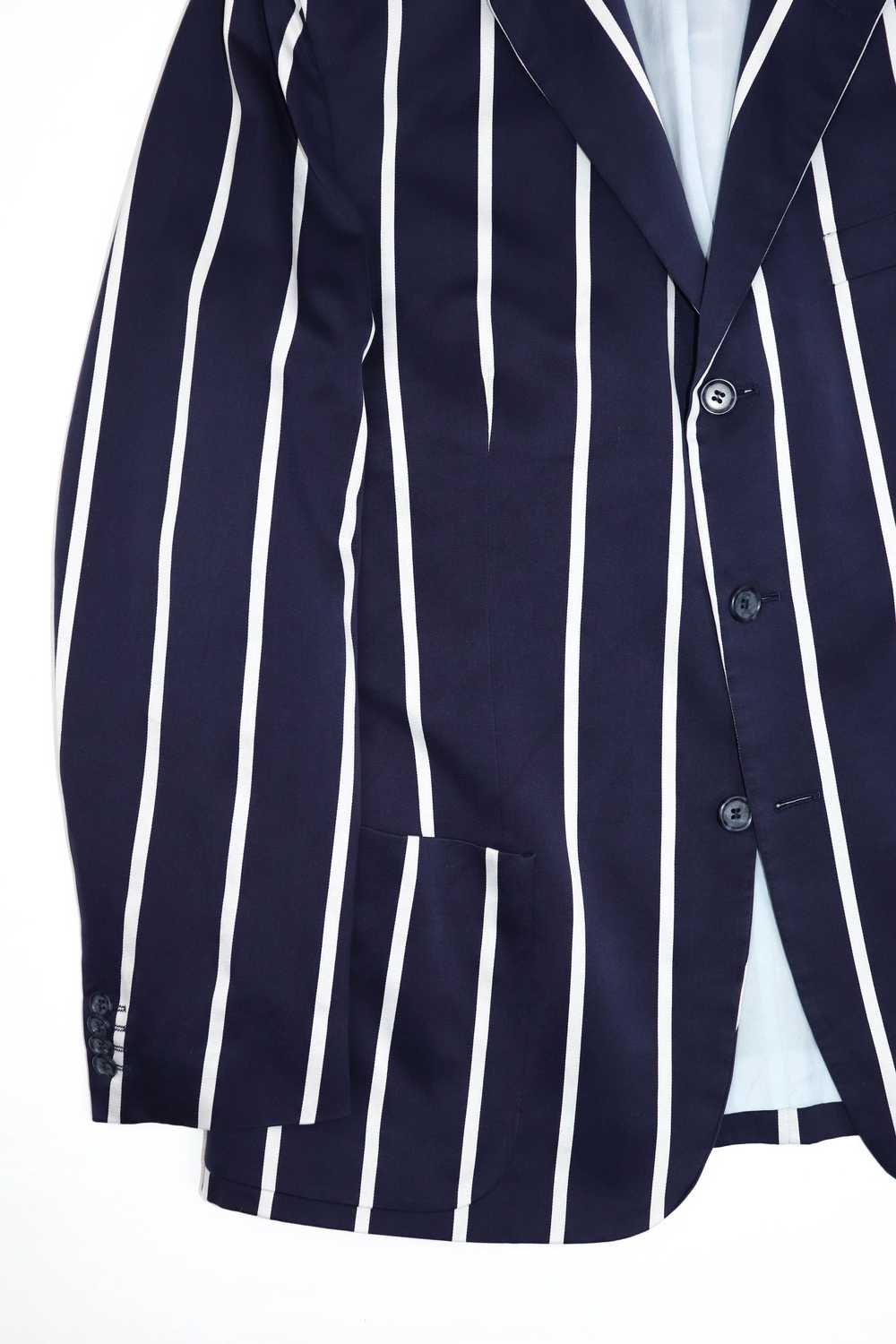 Gant × Vintage Gant Vintage Striped Blue Cotton S… - image 4