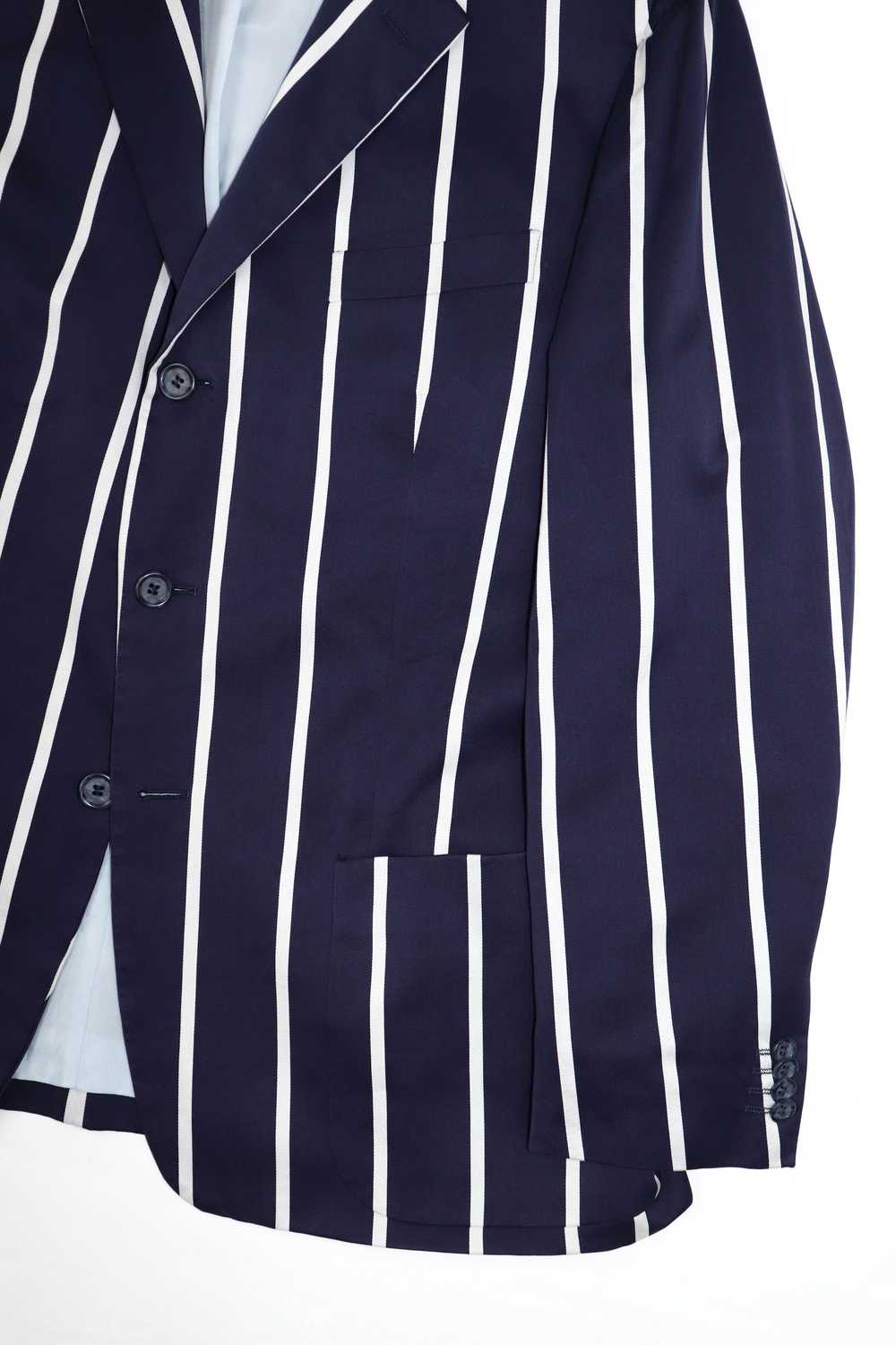 Gant × Vintage Gant Vintage Striped Blue Cotton S… - image 5