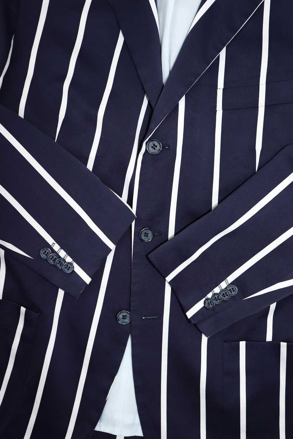 Gant × Vintage Gant Vintage Striped Blue Cotton S… - image 6