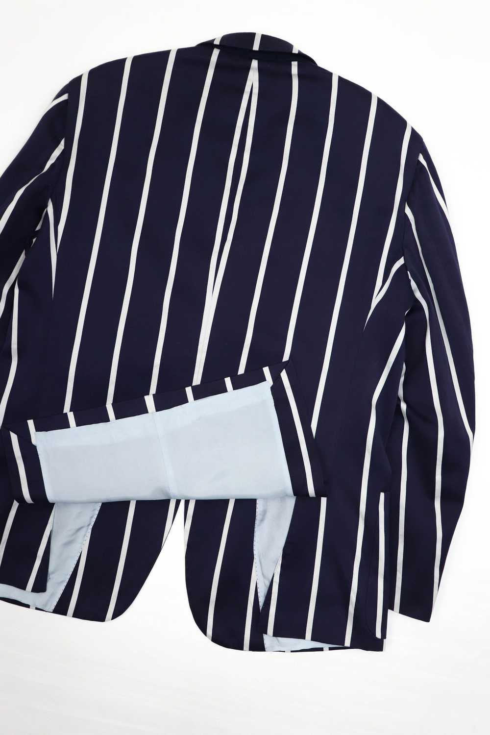 Gant × Vintage Gant Vintage Striped Blue Cotton S… - image 7