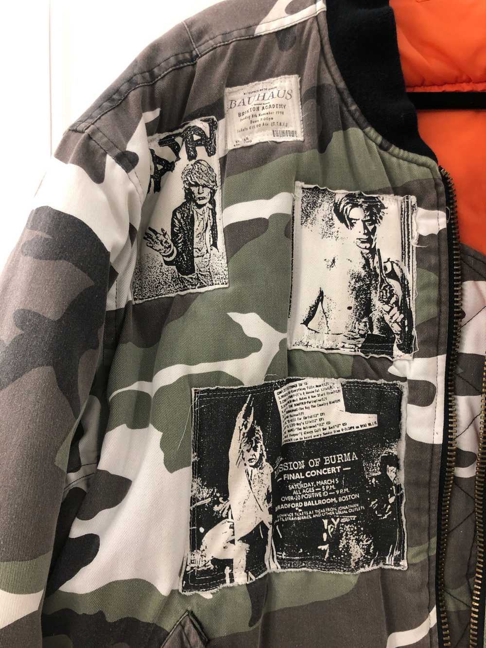 Raf Simons AW 2001 Snow Camouflage Patch Bomber - image 5