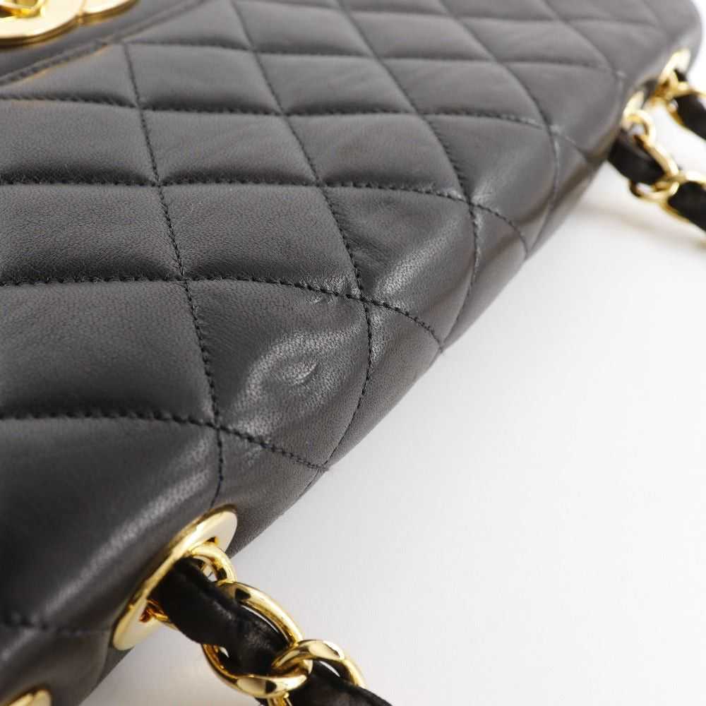 Chanel Jumbo Black Leather Shoulder Bag (Pre-Owne… - image 10