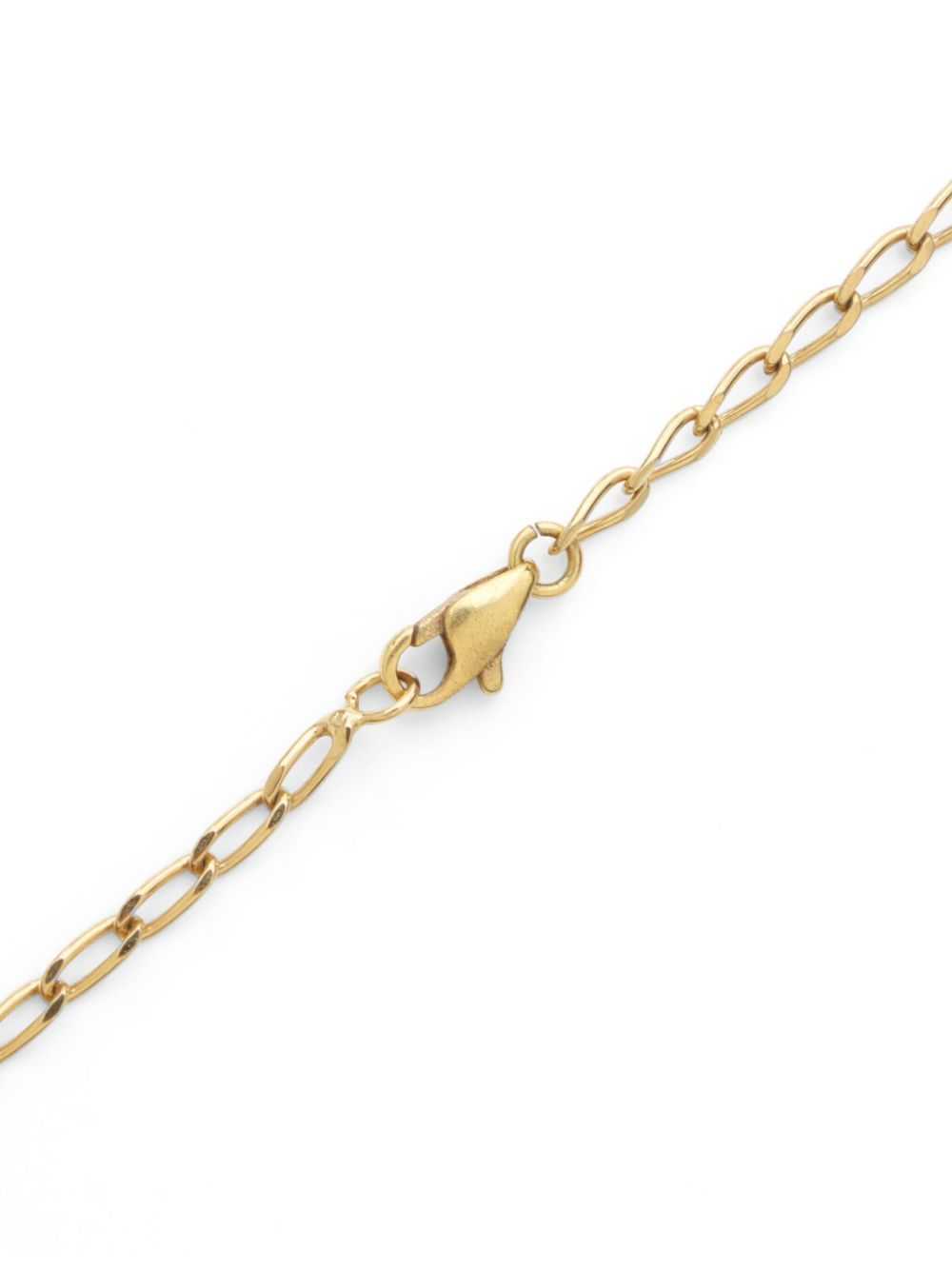 Céline Pre-Owned 2000s Logo Macadam necklace - Go… - image 3