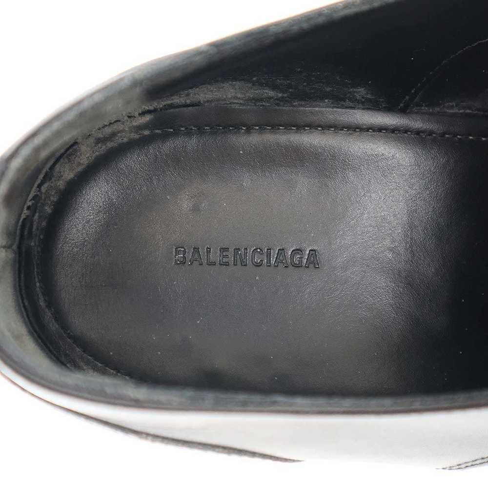 BALENCIAGA SOFT DERBY L20 Leather Derby Shoes 590… - image 5