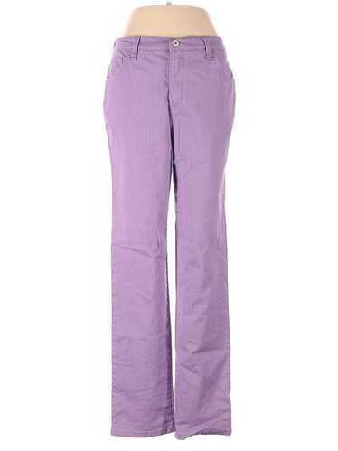 Gloria Vanderbilt Women Purple Casual Pants 8