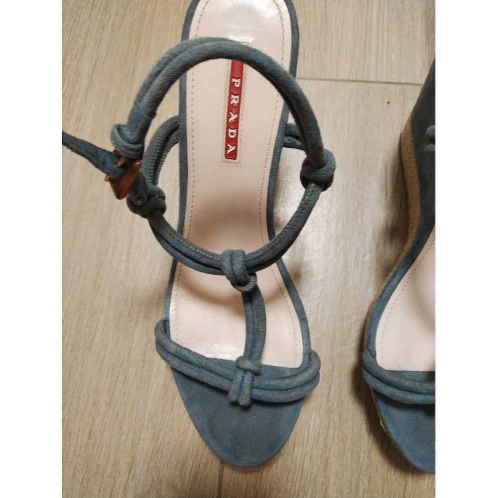 Prada Flame leather sandals - image 2