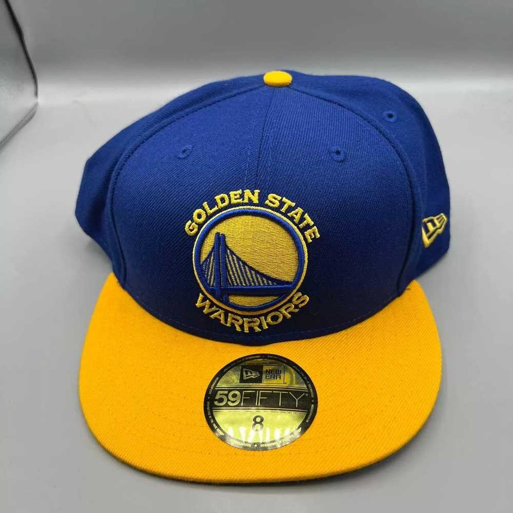 New Era Golden State Warriors GSW Hat Men 8 59Fif… - image 1