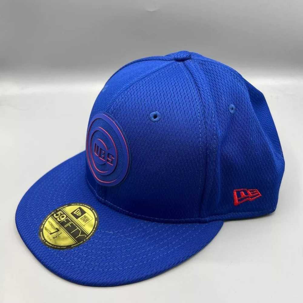 New Era Chicago Cubs Hat Men 7 1/2 59Fifty New Er… - image 2