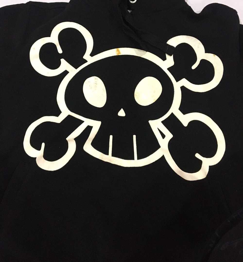 Japanese Brand × Skulls Black Hoodie Skull Sweats… - image 4