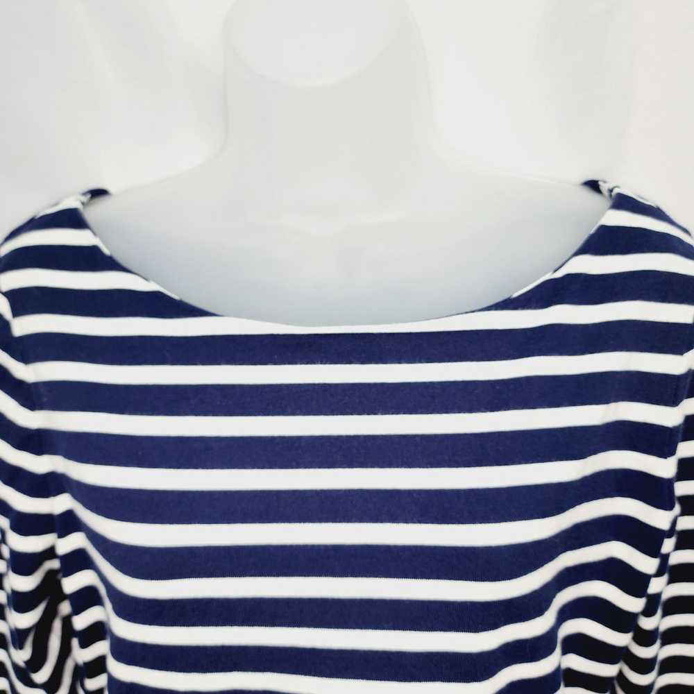 Kate Spade Kate Spade Navy Blue Striped 3/4 Sleev… - image 2