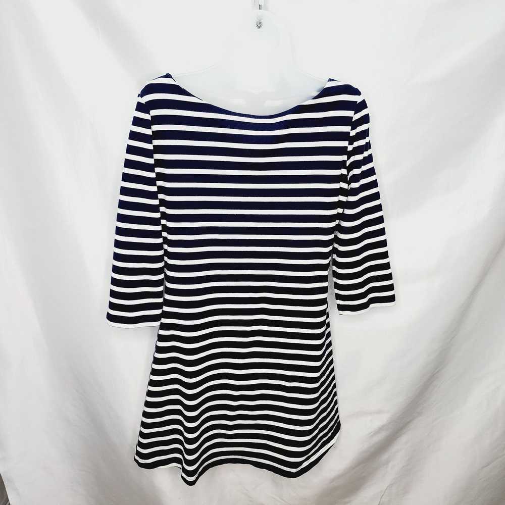 Kate Spade Kate Spade Navy Blue Striped 3/4 Sleev… - image 9