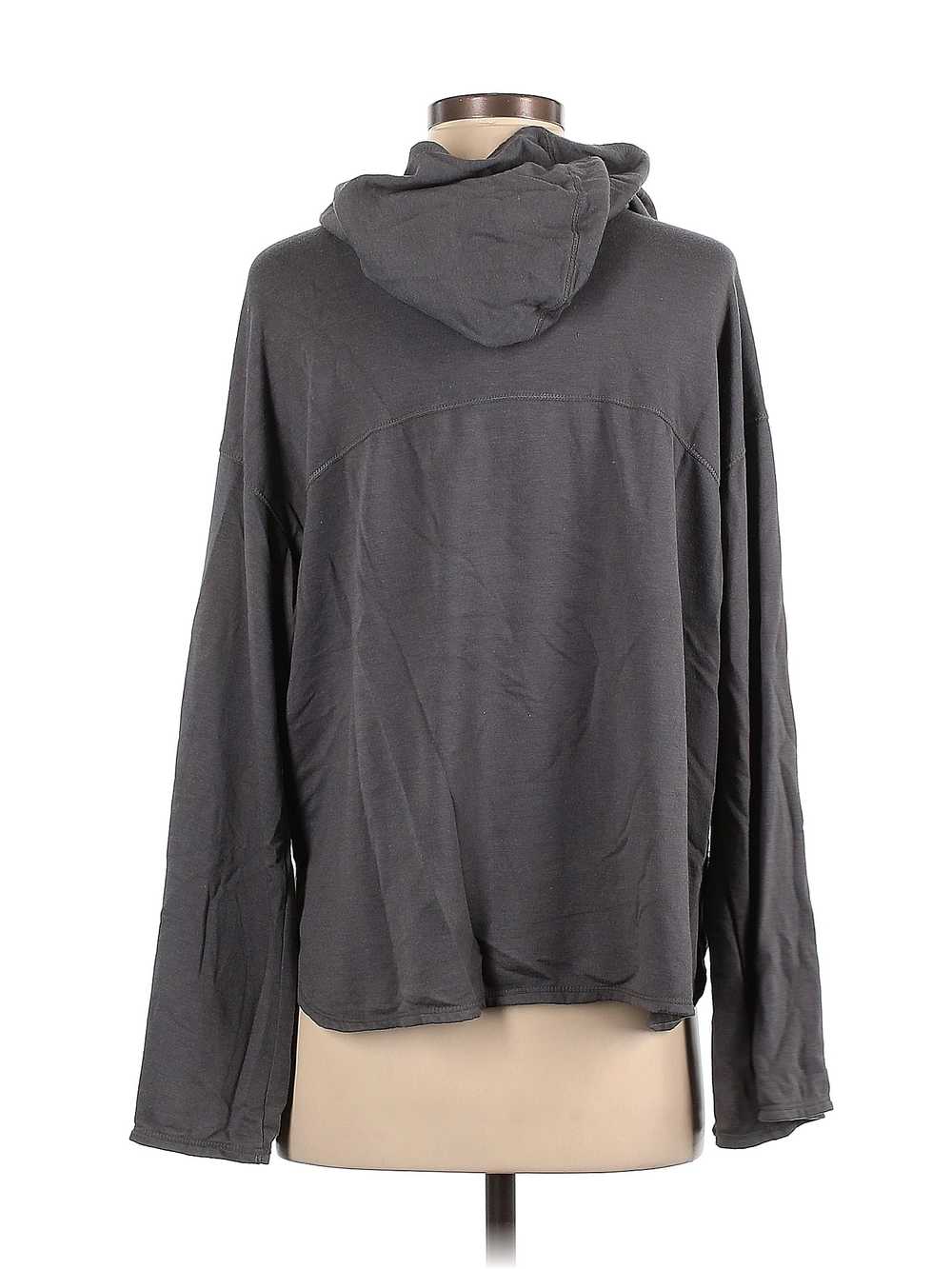 Max Studio Women Gray Sweatshirt S - image 2