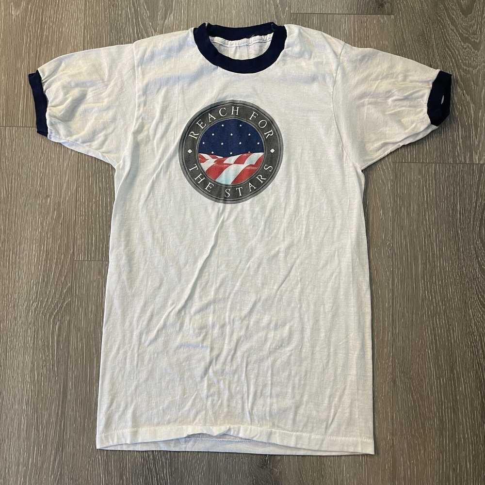 Screen Stars Vtg 80s NASA Reach For The Stars T-S… - image 2