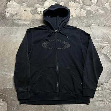 00s archive zip-up hoodie, - Gem