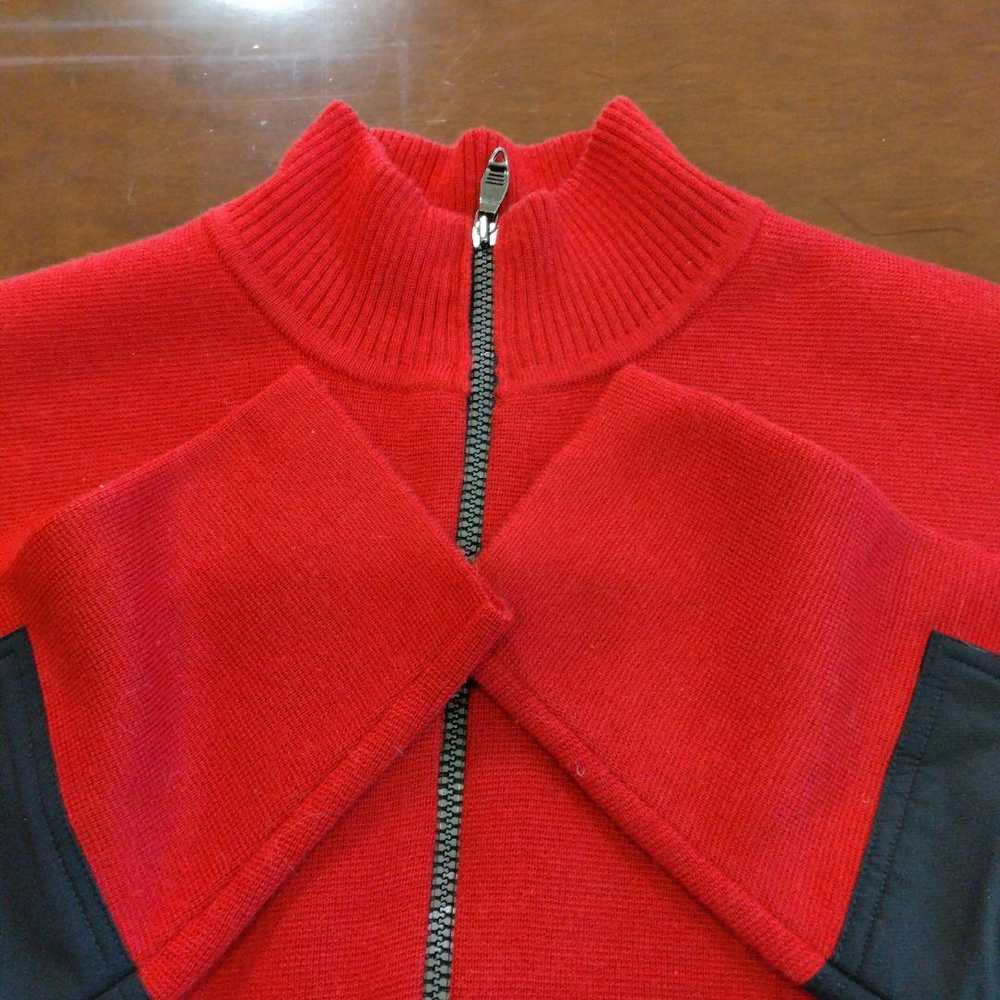 Men's outerwear sweater red L VICTORINOX Victorin… - image 5