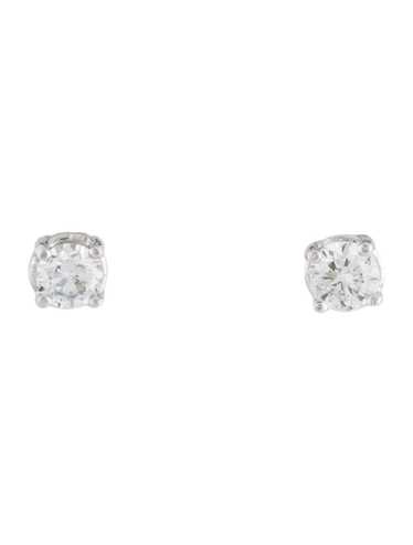 Earrings Rhodium-Plated 18K White Gold - image 1