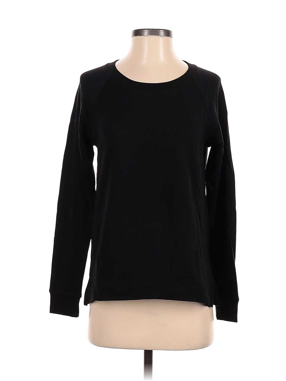 Lou & Grey for LOFT Women Black Sweatshirt XS - image 1