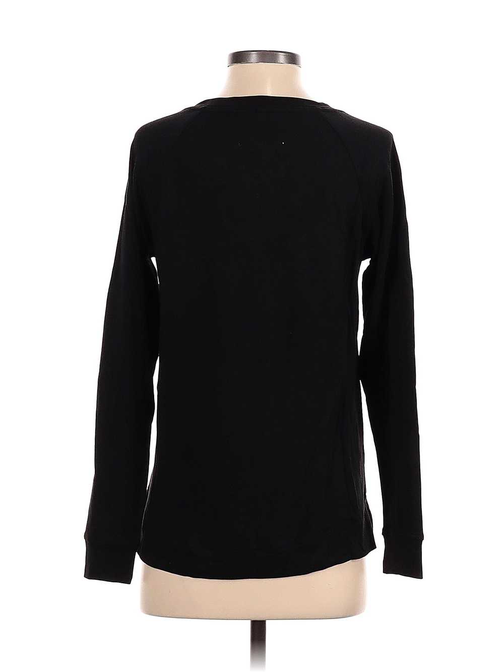 Lou & Grey for LOFT Women Black Sweatshirt XS - image 2