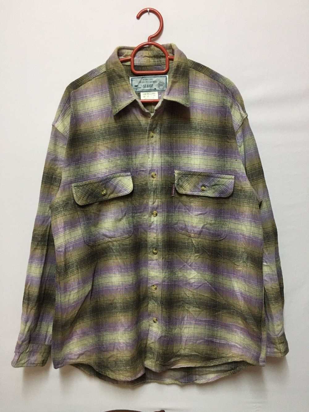 Flannel × Japanese Brand Seahop international wor… - image 1