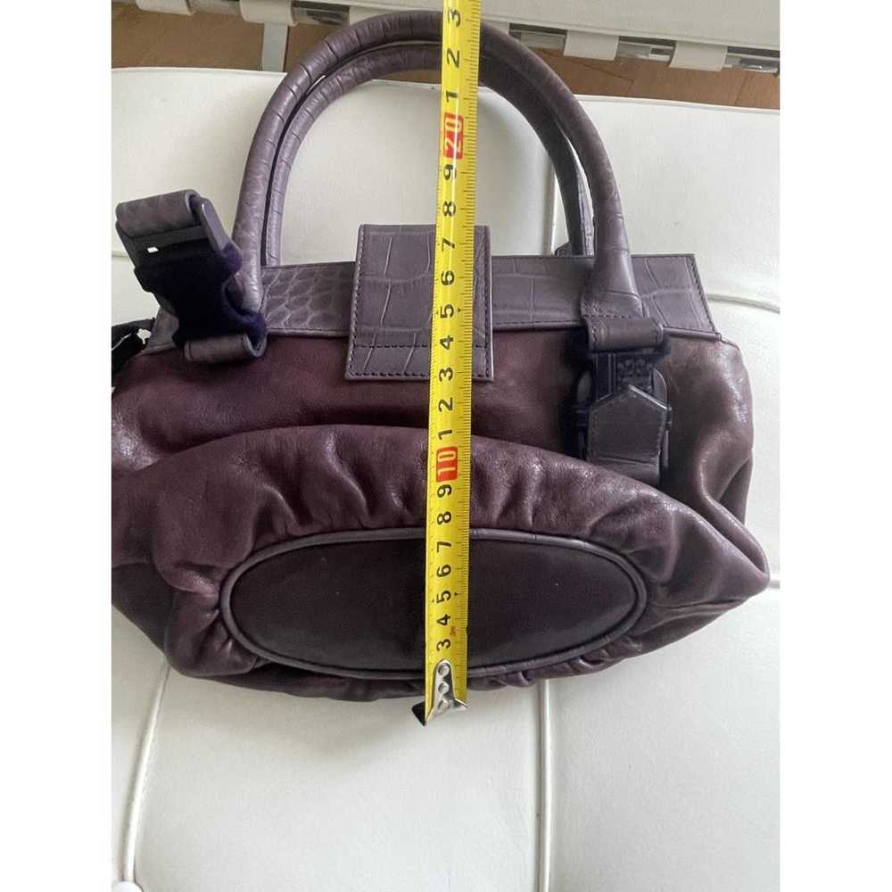 Non Signé / Unsigned Leather handbag - image 12