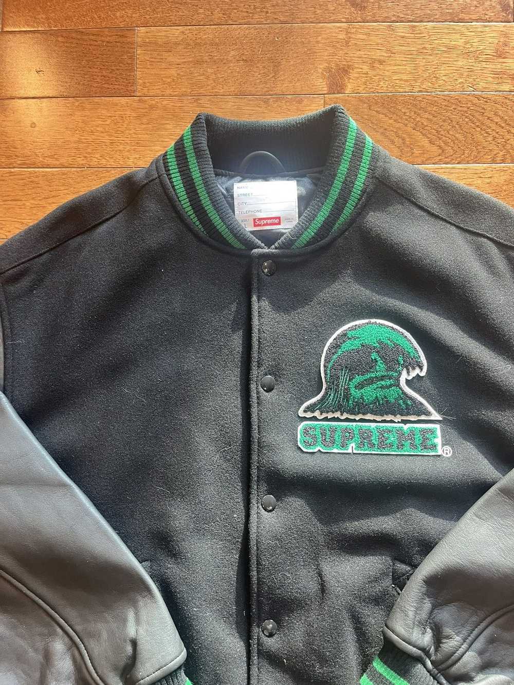 Supreme Supreme Wave Varsity Jacket - image 3