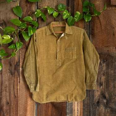 20s〜30sごろ vintage cotton shirts D.stock Unique Washed T Shirt for Men - Oversized Casual Vintage