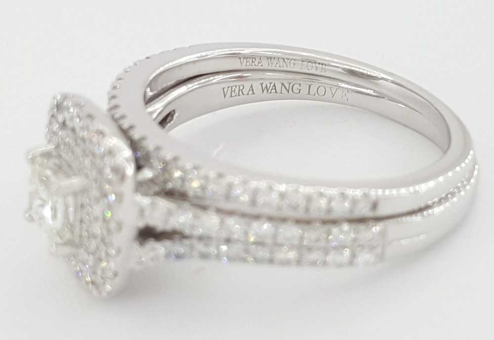 Vera Wang Love Princess Diamond Double Halo Engag… - image 7