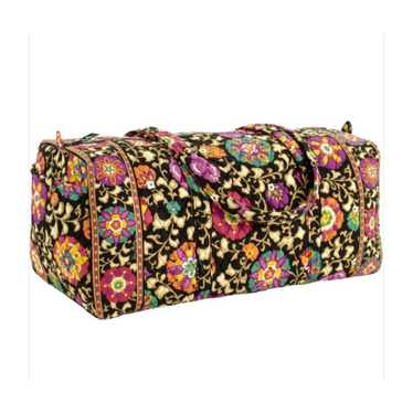 Vera Bradley Large Travel Duffel SUZANI Floral Qui