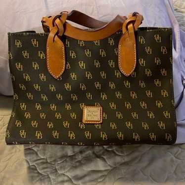 Dooney & Bourke small monogram satchel