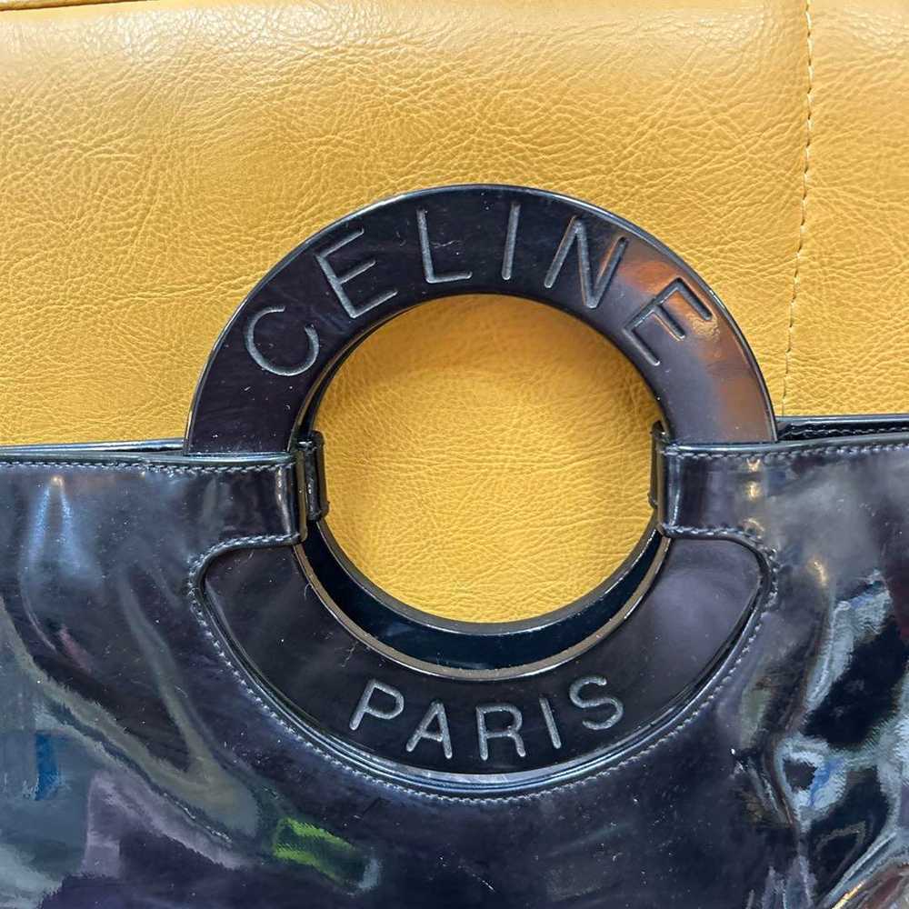 Celine Large Vinyl Tote Bag - image 2