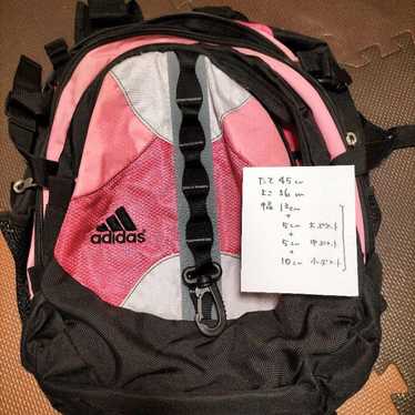 adidas Pink Black Backpack 45cm for Women and Kids