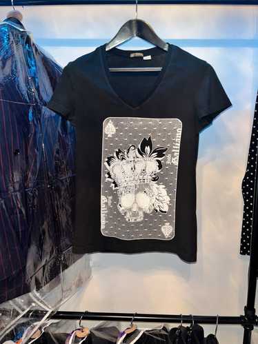 John Galliano Vintage John Galliano Y2K skull T-s… - image 1