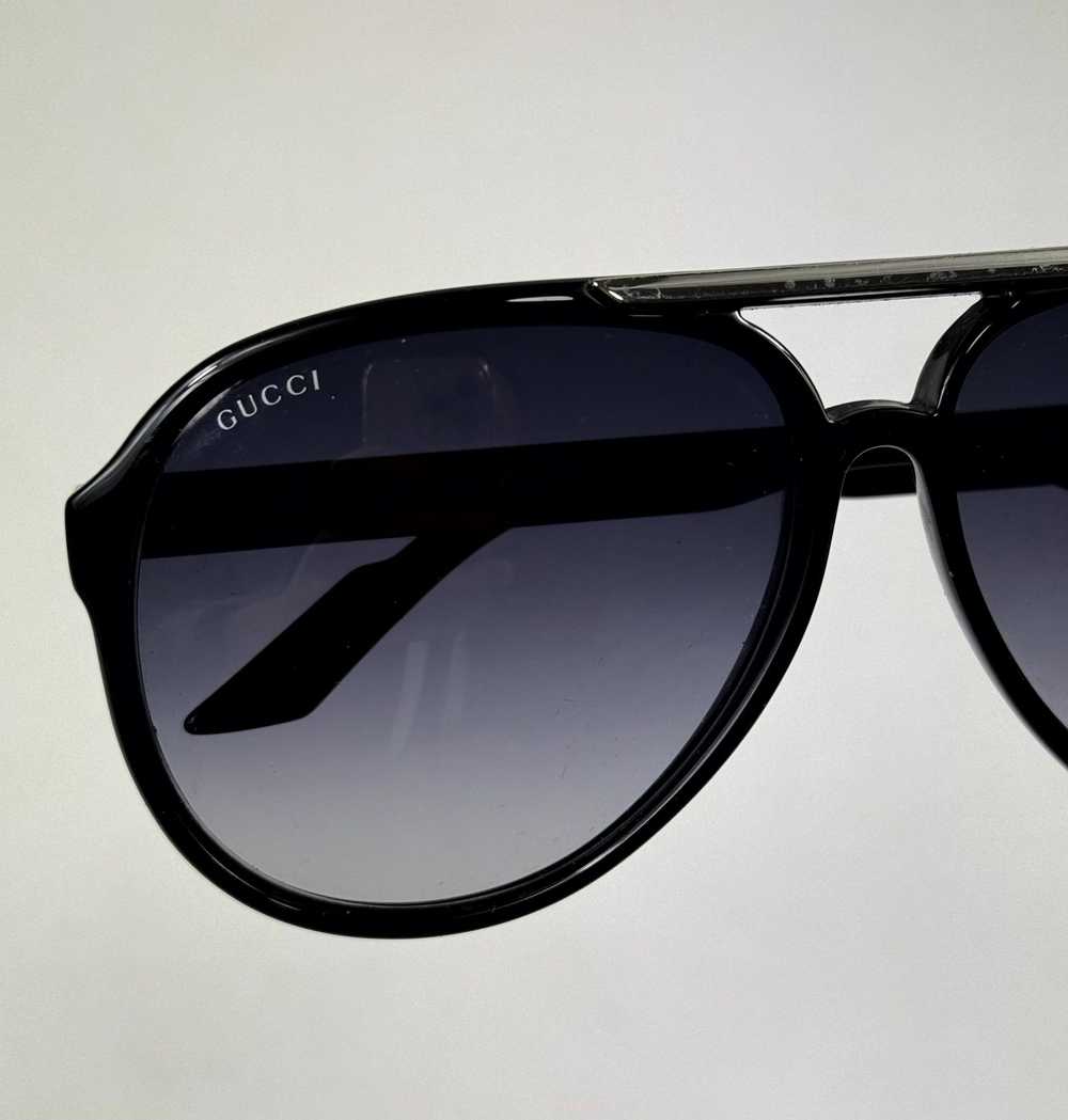 Gucci Gucci GG1627/S Black Shiny Web Signature Av… - image 7