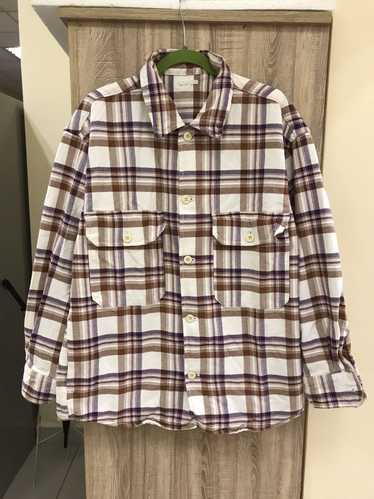 GU × Streetwear × Uniqlo Uniqlo GU Flannel Button 