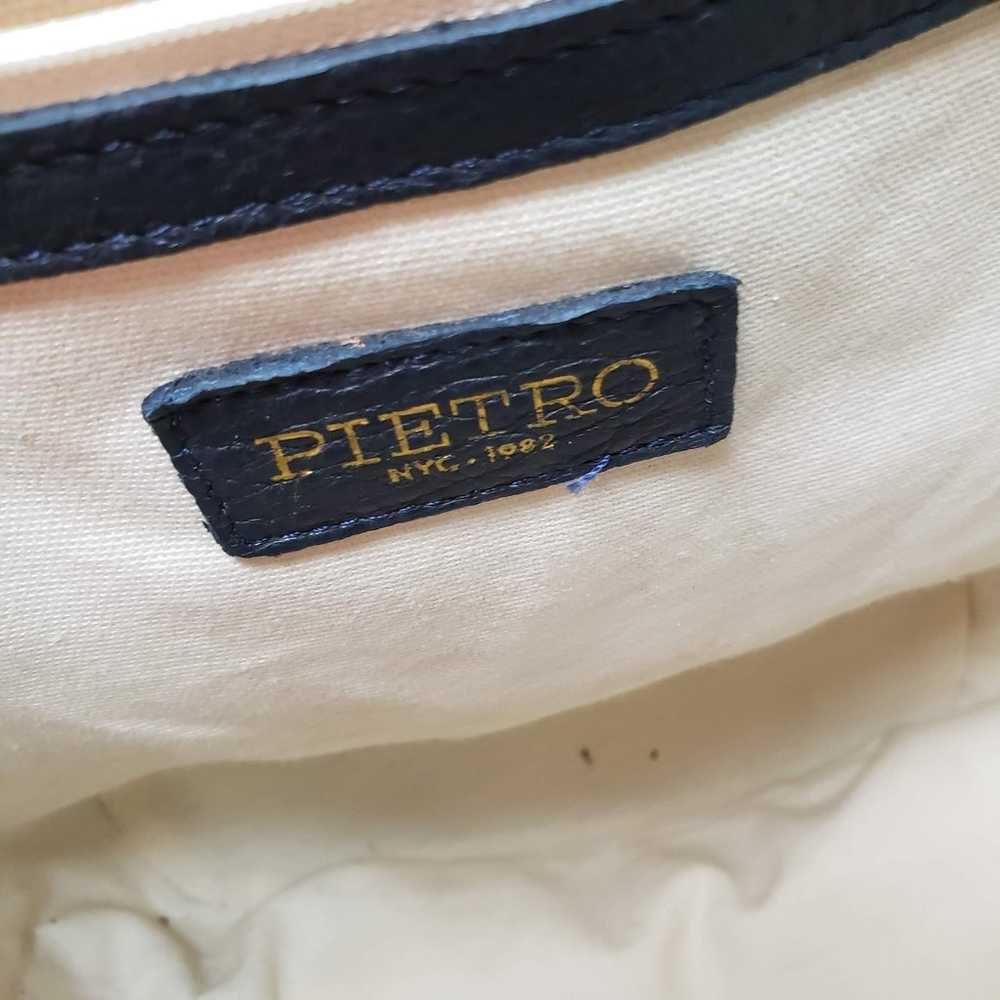 Pietro NYC Pebble Leather Mini Tote Shoulder Bag … - image 7