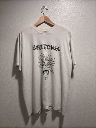 Band Tees × Made In Usa × Vintage Rare Sanctified 