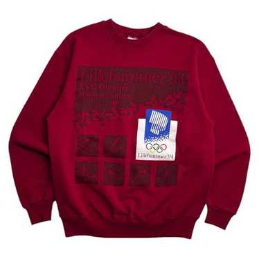 Hanes Vintage 1994 Lillehammer Winter Games Sweat… - image 1