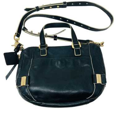 Botkier Pebble Leather Crossbody Bag Shoulder Bla… - image 1