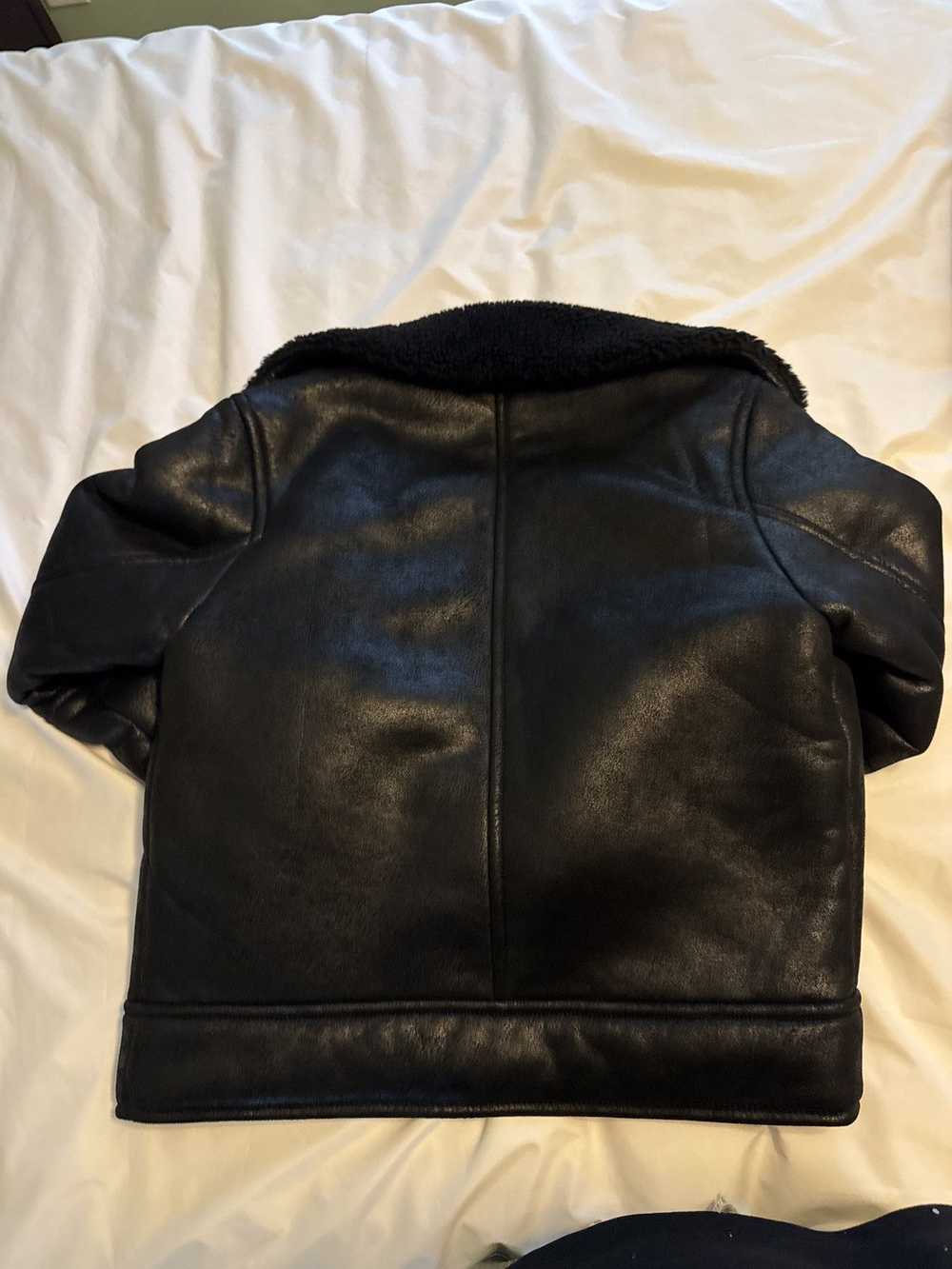 Gap Gap Sherpa Vegan Leather Jacket - image 4