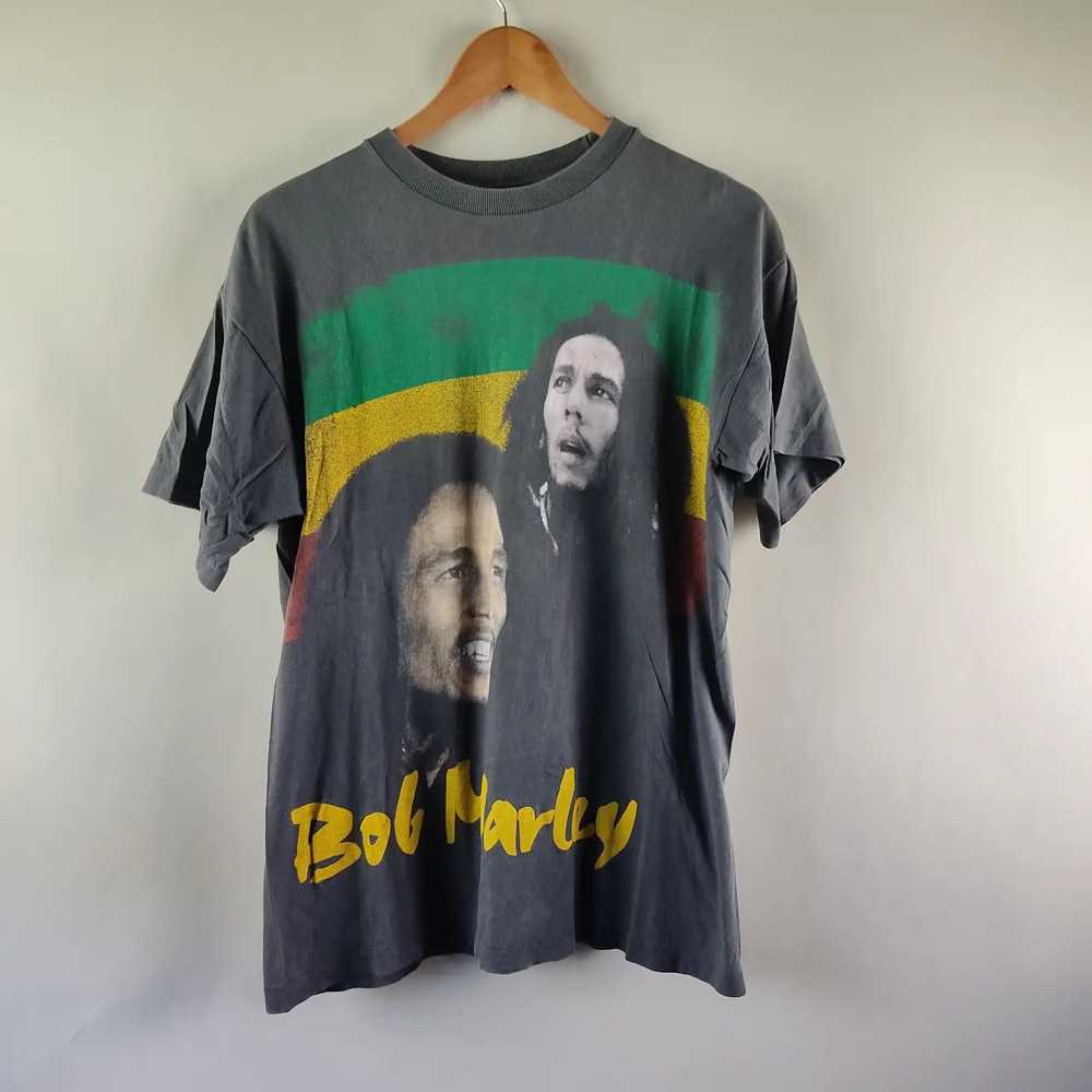 Band Tees × Bob Marley × Vintage 90's Bob Marley … - image 8