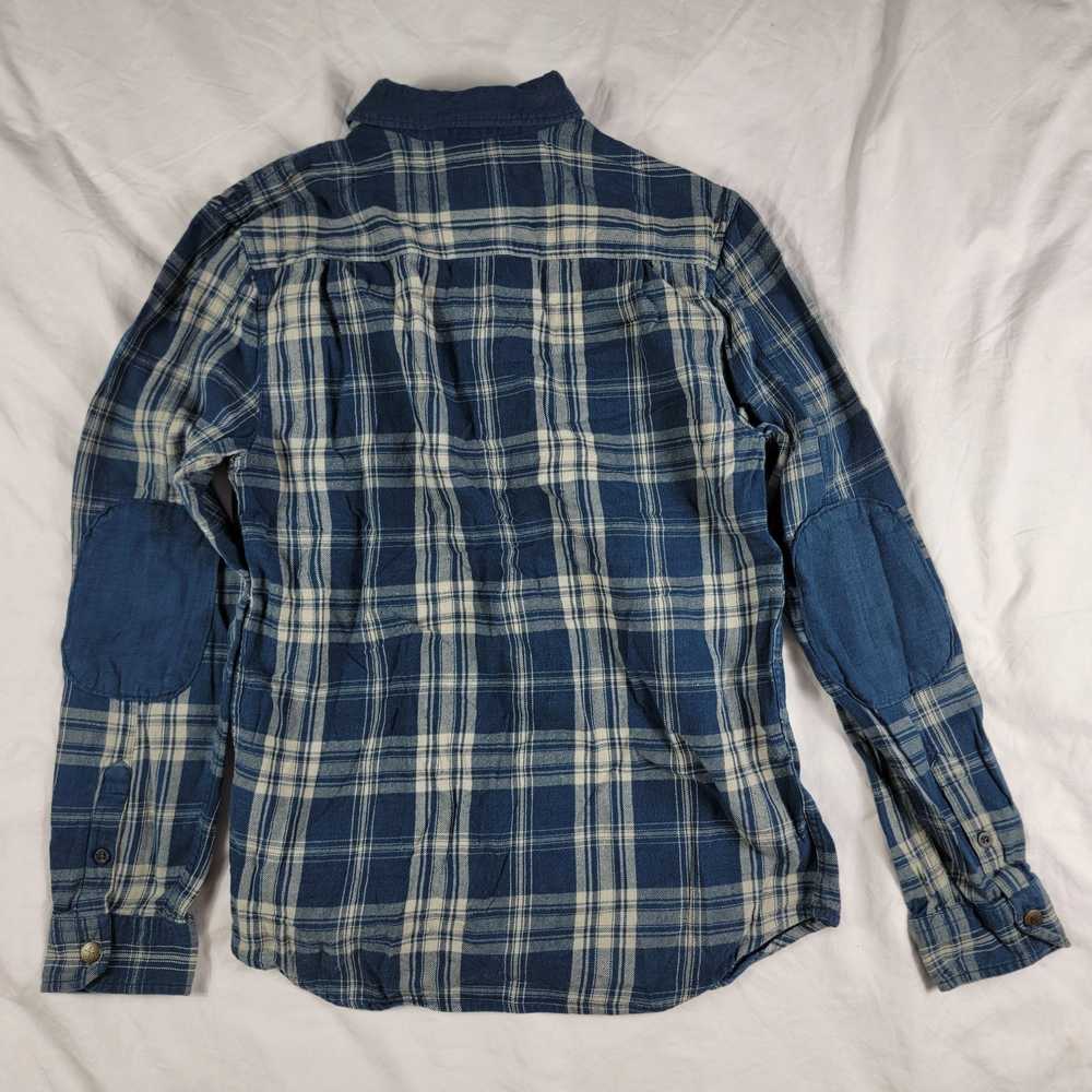 Roark Roark Revival Mens Medium Blue Plaid Flanne… - image 2