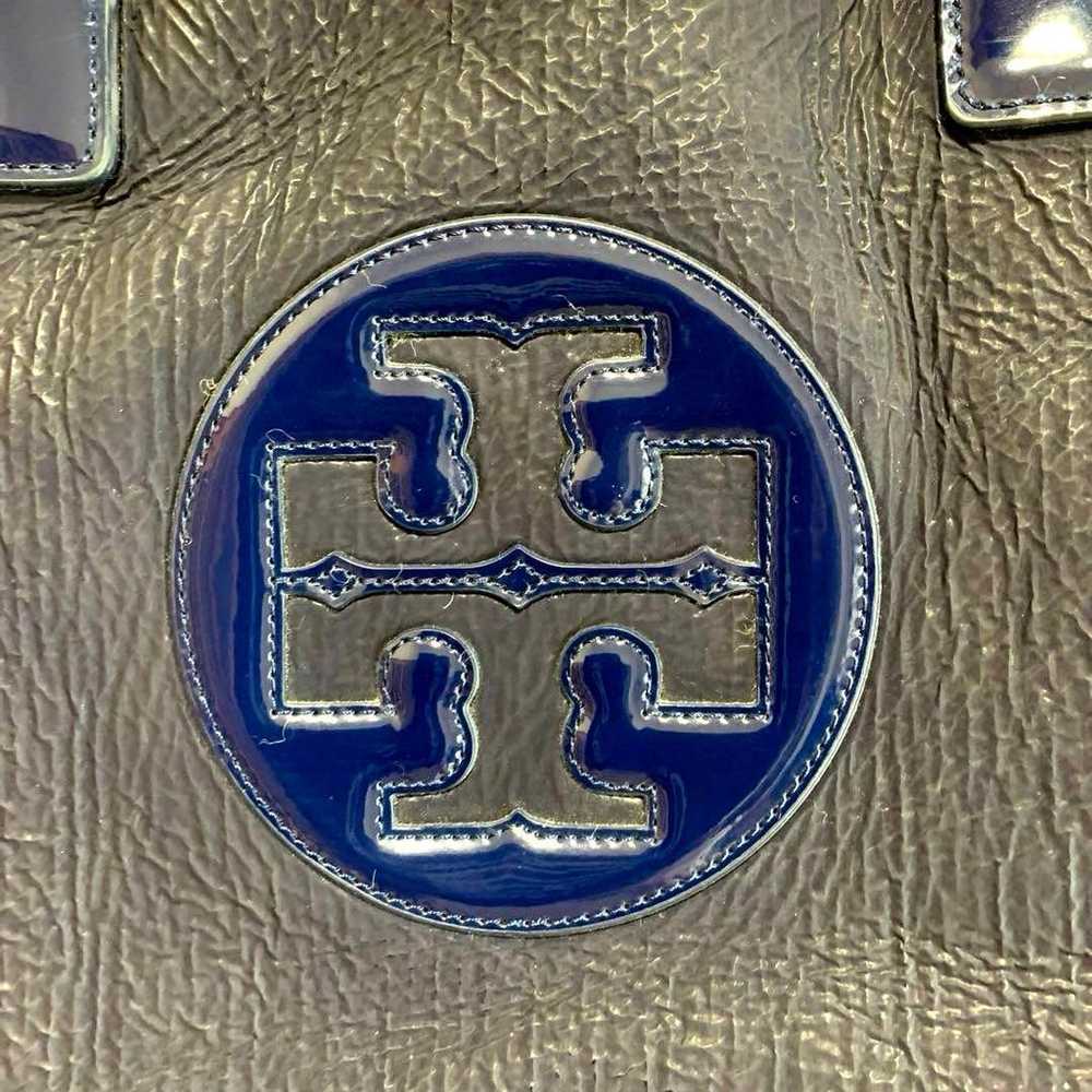 Tory Burch ★ Navy Boa Tote Bag - image 2