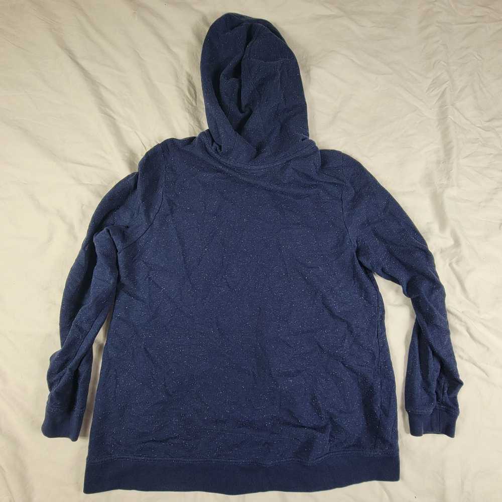 Nike Nike Adults Large Blue Speckled Full Zip Hoo… - image 2