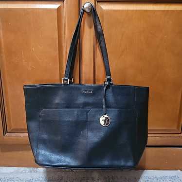 Furla Saffiano Leather Tote Bag