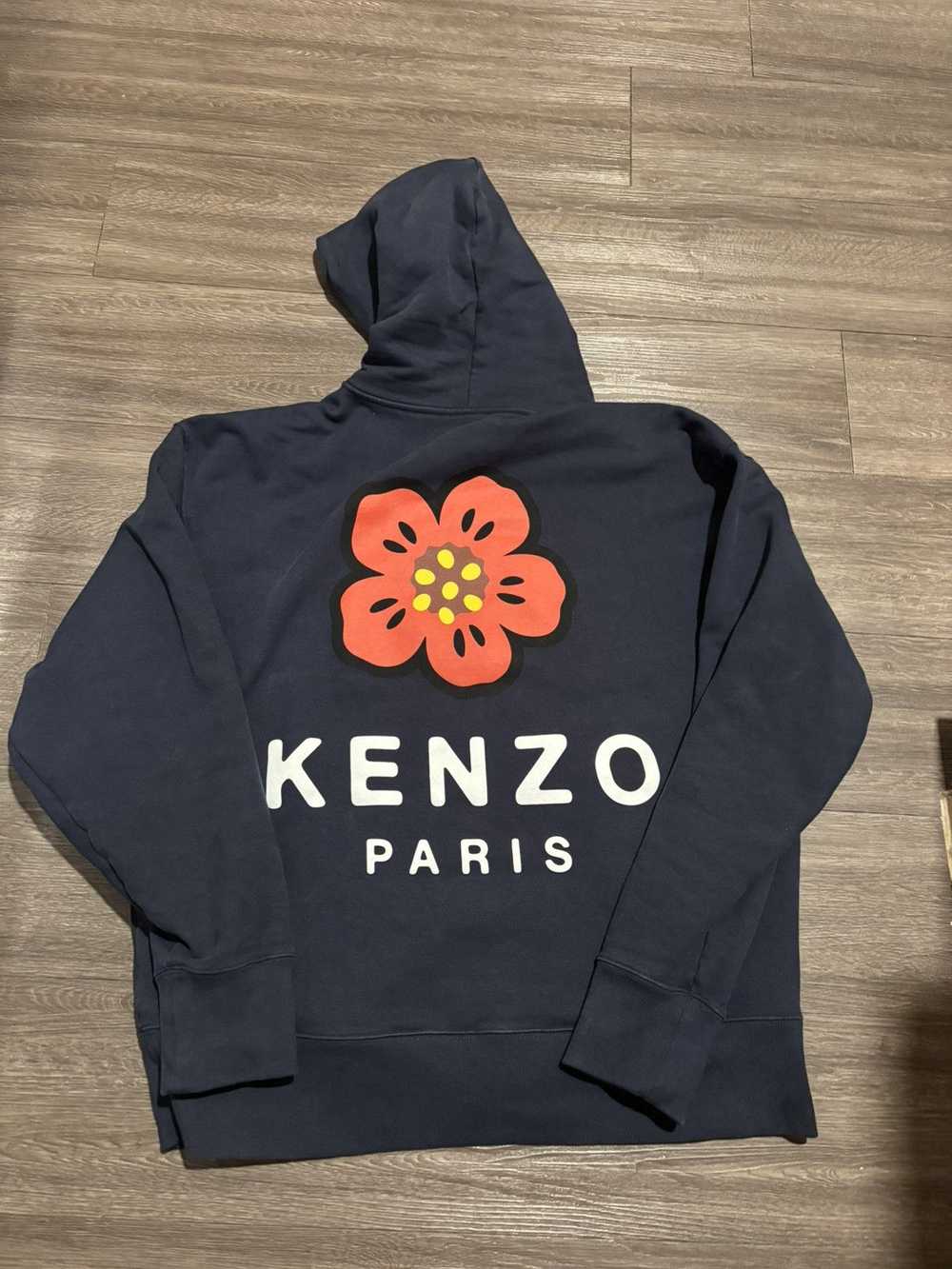 Kenzo × Nigo Kenzo Boke Flower Oversized Hoodie - image 1